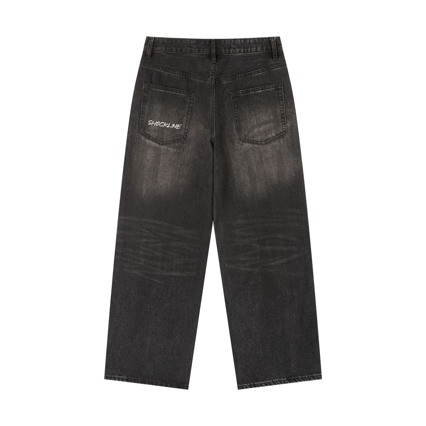 Vintage Wash Heavyweight Denim Jeans