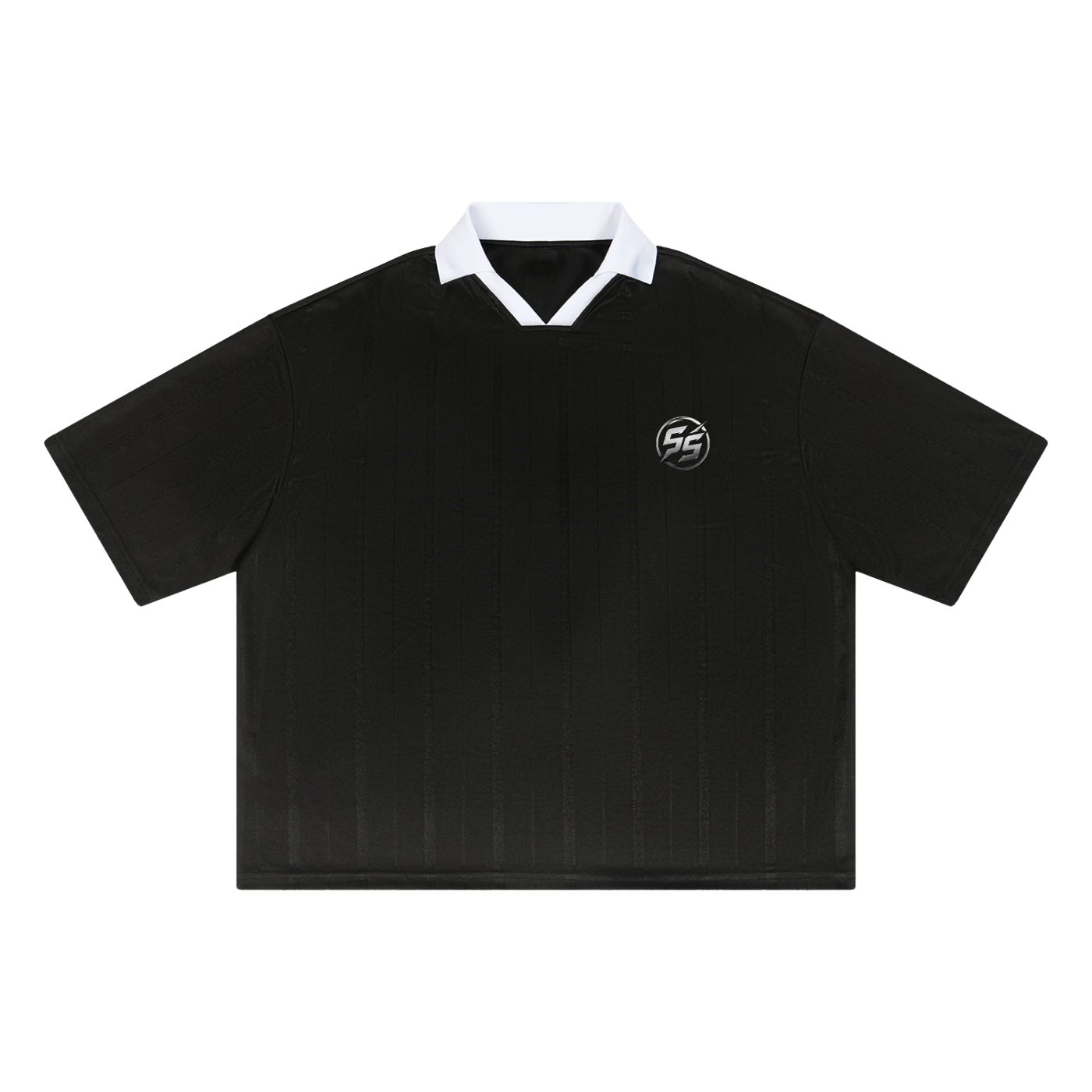 Unisex Striped Boxy Soccer Jersey